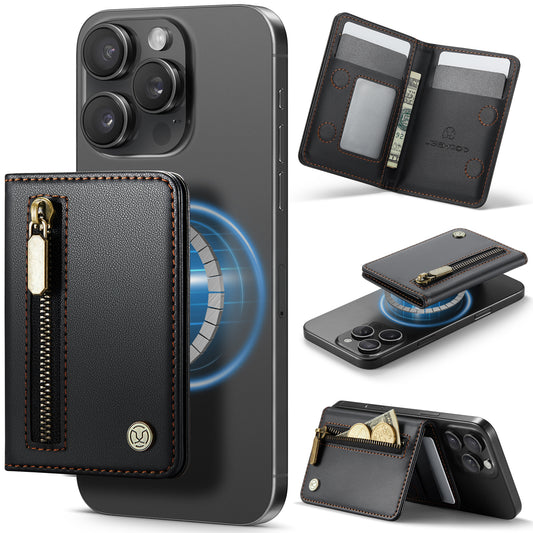 New Magnetic RFID Blocking Card Holder Minimalist Phone Wallet for iPhone 17/16/15/14/13/12/ Pro/Max/Plus/Air