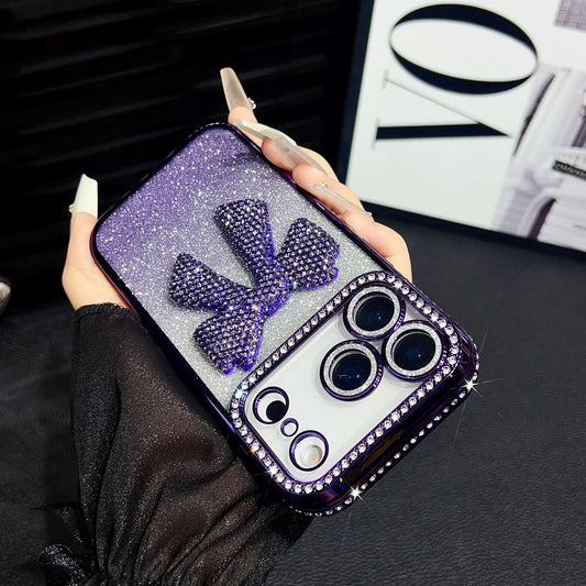 New Bling Bow Phone Case for iPhone 17 Pro Max
